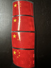 【拍2单更实惠】五星红旗车贴车尾贴电动车贴立体汽车反光贴 反光国旗贴4张（5x8cm) 实拍图