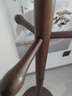 栖音阁实木衣架落地卧室衣帽架客厅挂衣服架子落地衣架家用立式挂包架 实拍图