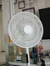 美的（Midea）【幸运草安睡1S】一级能效直流变频声控电风扇家用遥控卧室静音落地扇台式桌面抗菌大风力转页扇 实拍图