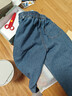 ASK JUNIOR【立体猫耳朵】儿童裤子26春女童水洗牛仔裤小童束脚裤长裤 实拍图