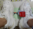 FILA FUSION斐乐女鞋BIANCO老爹鞋季硬糖鞋休闲鞋厚底运动鞋女 棉花糖/银-MM 36.5 实拍图