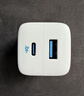 ANKER安克33W双口充电器pd快充type-c接口兼容20w30W苹果17iPhone16promax15手机华为小米usb插头 白 实拍图