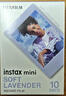 富士（FUJIFILM） 立拍立得相机3英寸相纸胶片minise 13 41 99 liplay 薰衣草（10张）+收纳盒【发顺丰】 实拍图
