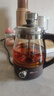 小熊（Bear）煮茶器养生壶蒸汽喷淋式 玻璃加厚黑茶煮茶壶小型迷你办公室蒸茶器全自动泡茶炉电热烧水壶 ZCQ-A10X1 喷淋式煮茶 1L 实拍图