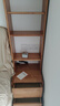 维莎x源氏木语实木床头柜置物架一体橡胶木简约原木卧室床边小柜子 【橡胶木-原木色】0.4m床头柜【四层】 实拍图