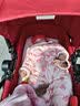舒贝怡婴儿衣服新生儿连体衣夹棉保暖宝宝婴幼儿可爱哈衣周岁爬服粉73 实拍图