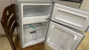 HYUNDAI（韩国现代）小冰箱迷你小型家用冷藏冷冻宿舍出租房办公室双开门二门电冰箱节能省电 58L银【日销过百+租房必备】 实拍图