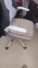得力（deli）KF256可翻折扶手电脑椅 居家办公椅 学习椅 人体工学透气网布 白 实拍图