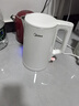 美的（Midea）电热水壶家用烧水壶泡茶0涂层食品级304不锈钢自动断电双层防烫全钢无缝1.5L大容量 MK-HJ1566 实拍图