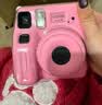 富士（FUJIFILM）instax miniSE一次成像相机立拍立得旅游mini7+升级版傻瓜照相机情人节日礼物送礼 粉色 官方标配【含手绳&电池&专属配件盒】 实拍图