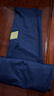 卡尔美（KELME）运动裤男春秋新款足球收腿裤透气修身弹力训练长裤 深蓝浅黄 3XL 实拍图