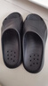 李宁（LI-NING）运动拖鞋男女四季情侣一字拖鞋家居洗澡海边防滑防异味外穿拖鞋 实拍图