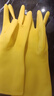 宜之选牛筋乳胶橡胶手套M码4双装防水防油商用胶皮手套中号 实拍图
