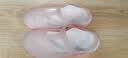 华美健步洞洞鞋女防滑包头凉拖鞋海边沙滩鞋柔软果冻鞋HM2136浅粉36 实拍图