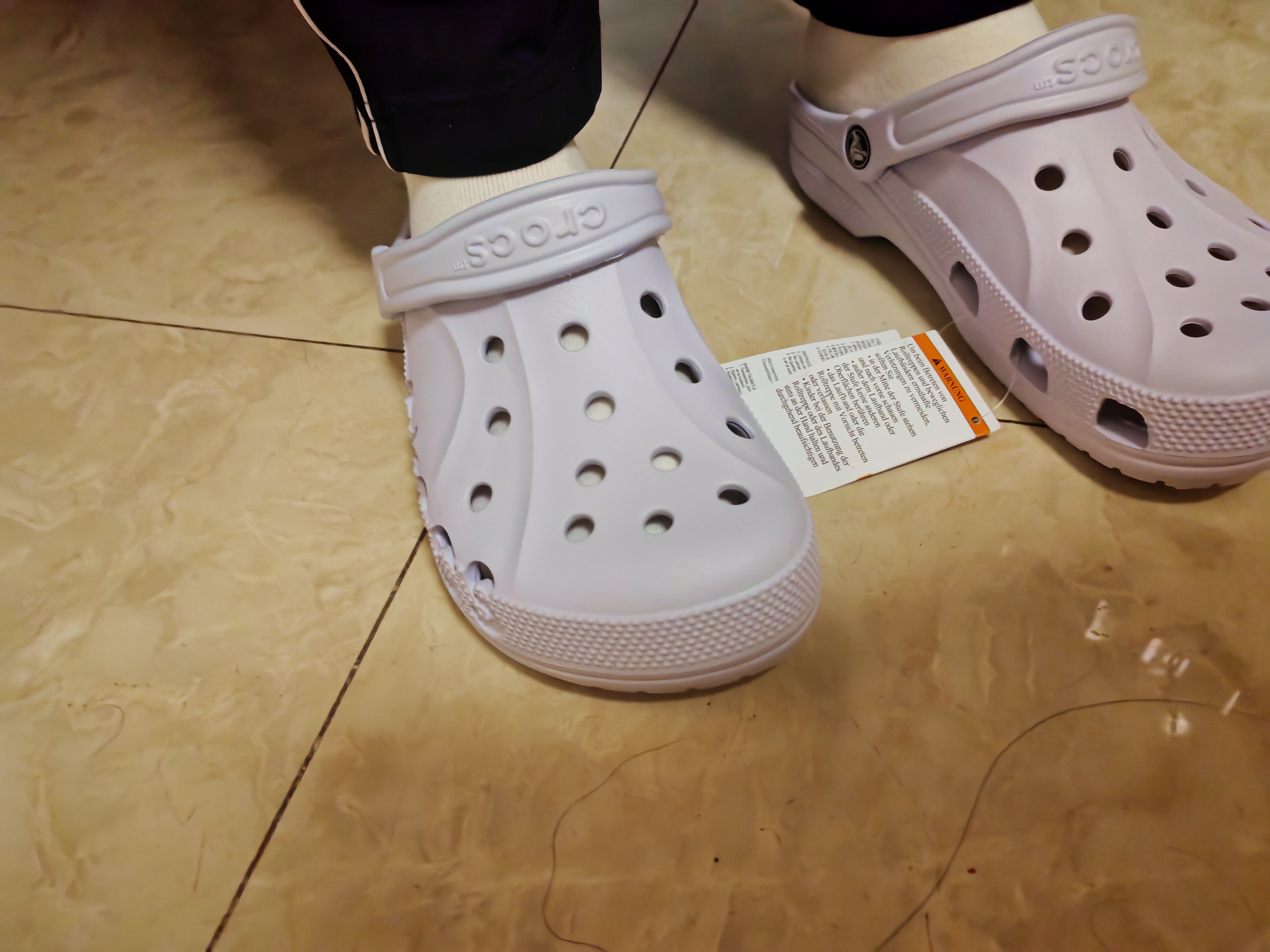 CROCS卡骆驰贝雅洞洞鞋沙滩鞋|10126 梦境蓝-5AF   39 (240mm)   实拍图