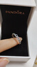 潘多拉（PANDORA）心意交织戒指现代符号寓意生日礼物送女友 实拍图