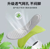 户外运动鞋垫艾草除臭抗菌软底鞋垫吸汗透气按摩踩屎感男女通用 XD01鞋垫2双【颜色随机】 41~42码（可裁剪） 实拍图