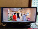 熊猫34英寸21:9带鱼屏准4KWQHD 240Hz高刷 HDR400 PIP/PBP 可升降旋转 1ms电竞电脑曲面显示器 MX34U7 实拍图