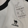骆驼（CAMEL）迪丽热巴同款纯柔棉T神宽松男女短袖t恤 C36BAXLN090 无际白 XL 实拍图