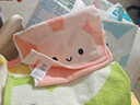 洁丽雅（Grace）7A级抗菌儿童毛巾 纯棉吸水洗脸洗澡家用宝宝卡通全棉小面巾 4条 实拍图