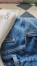 京东京造【已售30w件+】牛仔裤男士休闲裤子男款直筒高端春夏季新款中蓝31 实拍图