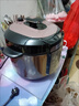 美的（Midea） 电压力锅电高压锅家用大容量多功能定时预约高压电饭煲电饭锅 可煮小米粥2-3-5-8人用 年货好物 推荐款【6L大容量 双胆】（5-12人） 6L 实拍图