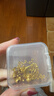 洲足金999金珠黄金小金珠金豆DIY金手链配件散珠隔珠转运珠生日礼物 3mm金珠  合单满 0.16g 包邮 单颗约0.02g 晒单实拍图