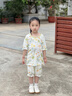 纤丝鸟（TINSINO）童装女童睡衣儿童夏季薄款纯棉家居服套装宝宝居家空调服 晒单实拍图