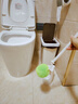 CONDOR日本抗菌马桶刷带底座家用无死角洗厕所刷子软毛卫生间清洁刷 实拍图