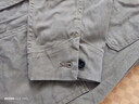马登工装美式复古重磅夹克男巴黎扣vintage翻领男士外套春秋薄款 咖啡色 【宽松/休闲风/衣服男装】 M 实拍图