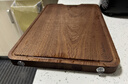 双枪乌金檀木整木菜板 百年龄砧板家用切菜案板抗菌实木菜板33*22*2.5 实拍图