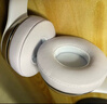 GESONGZHE 适用Beats Solo3耳罩  Solo2Wireless蓝牙耳机套保护套 蛋白皮 白色 solo2/3 蓝牙版 实拍图