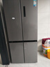 美的冰箱双开门四开门一级能效双变频十字对开门家用电冰箱双循环风冷无霜大容量480wifi智控/531/501 531双系统一级双变频 谷雨灰 实拍图