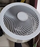 艾美特（AIRMATE）【天鹅MAX】空气循环扇直流变频家用大风力电风扇卧室轻音一级能效负离子净化语音落地扇 SRDI151 实拍图