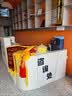 收银台柜台店铺小型服装店美容院公司前台桌接待台理发店奶茶吧台 全奶茶色【左高】右高备注 100x60x100cm 晒单实拍图