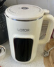 LOTOR徕多变频轻音破壁机316L不锈钢智能家用豆浆机多功能辅食机加热无刷降噪料理机果汁机细腻免滤新款 【升级304钢+盖+无刷电机轻音】1.2L白色 实拍图