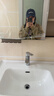 九牧（JOMOO）浴室柜陶瓷一体盆卫生间洗脸盆柜组合洗手盆卫浴洗漱台A2741升级 基础款 强收纳|小户型 淡藕70cm 【无龙头】 实拍图