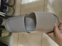 优调拖鞋男足弓支撑居家防臭夏季浴室洗澡防滑情侣拖鞋女 陨石灰40-41 实拍图
