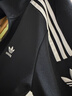 adidas复古风针织休闲运动立领夹克外套女秋季阿迪达斯官方三叶草 黑色（推荐选大一码）   M 实拍图