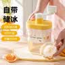 广意 刨冰机 手动冰沙机绵绵冰制冰机摆摊商用手摇碎冰机黄色 GY1428 实拍图