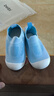 贝比宝宝学步鞋婴儿鞋子软底防滑夏季室内鞋袜家居地板鞋男 天空蓝 实拍图