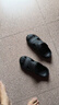特步（XTEP）运动拖鞋子男款情侣洞洞鞋男士外穿夏季凉拖鞋男 A043 黑色 42-43 实拍图