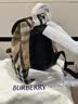 BURBERRY巴宝莉男女格纹双肩包 81231011正品 法国直邮 礼物 实拍图