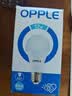 欧普照明（OPPLE）LED球泡E27螺口灯泡【12w-白光6500K】1只装 大功率光源超亮高显色球泡 实拍图