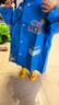 汪汪队立大功（PAW PATROL）儿童雨衣带书包位男童宝宝雨衣幼儿园上学专用学生雨披PA1768A  M 实拍图