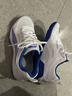 李宁乒乓球鞋男女款专业乒乓球运动鞋透气防滑旋风升级白蓝41.5 实拍图