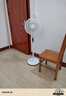 美的（Midea）【幸运草安睡1S】一级能效直流变频声控电风扇家用遥控卧室静音落地扇台式桌面抗菌大风力转页扇 实拍图