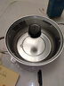 汤锅不锈钢上蒸下煮蒸包子煮面条锅电磁炉燃气灶通用火锅煮锅锅具 较薄 不锈钢本色 22cm 实拍图