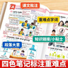 2026斗半匠课堂笔记四年级下册英语人教版黄冈学霸笔记随堂笔记同步教材全解小学生课前预习课后复习辅导书 实拍图