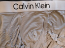 CALVIN KLEIN PERFORMANCE男士CK内裤3条装纯棉平角裤四角中腰性感莫代尔冰丝底裤短裤正品 高档纸盒【黑+灰+深灰】 莫代尔 M 110-140斤 实拍图